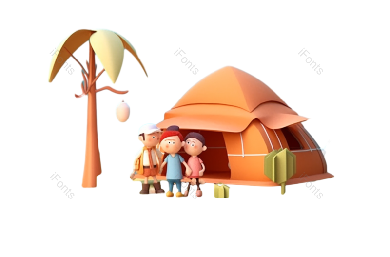 卡通图片,儿童元素,幸福PNG,天空免抠素材